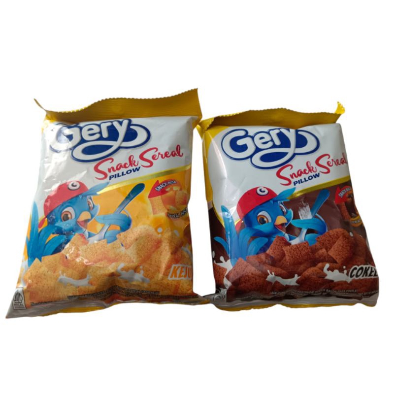 

Gery snack sereal pillow VarianKeju 22gr Cokelat 26gr