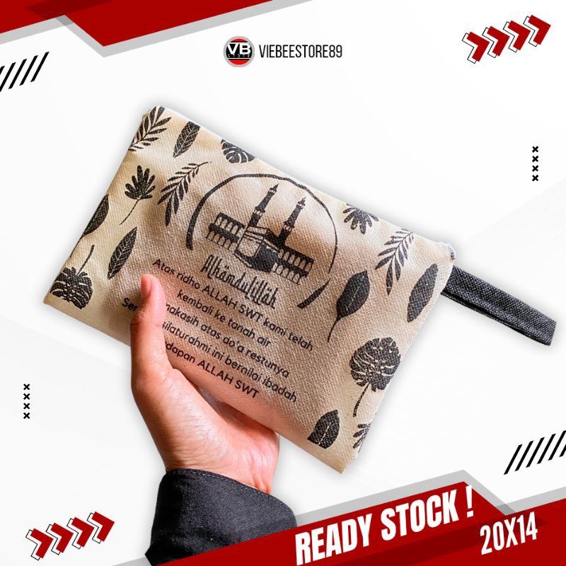 

READYSTOCK BANYAK DOMPET SOUVENIR UMROH OLEH-OLEH HAJI SIMPEL NEW DESIGN FREE SABLON BAHAN TEBAL BISA COD GROSIR HEMAT DS 20.13