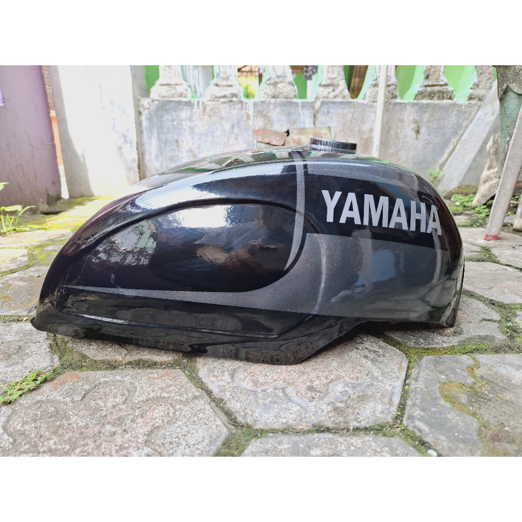 Tangki Vixion Cat Hitam Motor Custom Scrambler japstyle bobber Tengki Vixion