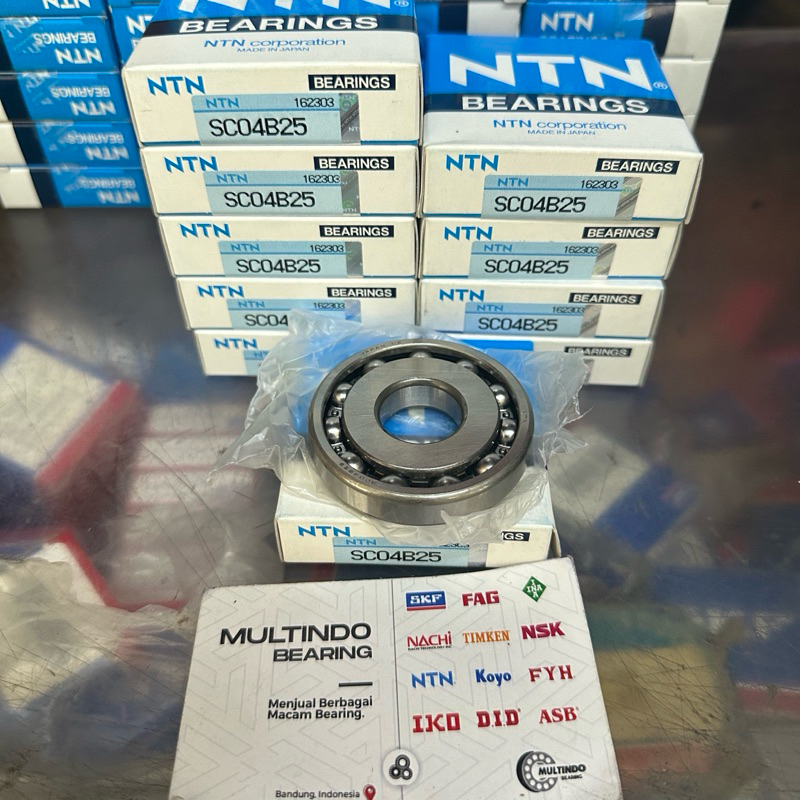 BEARING TRANSMISI SC04B25 SC 04B25 20×55×11 NTN JAPAN ORIGINAL