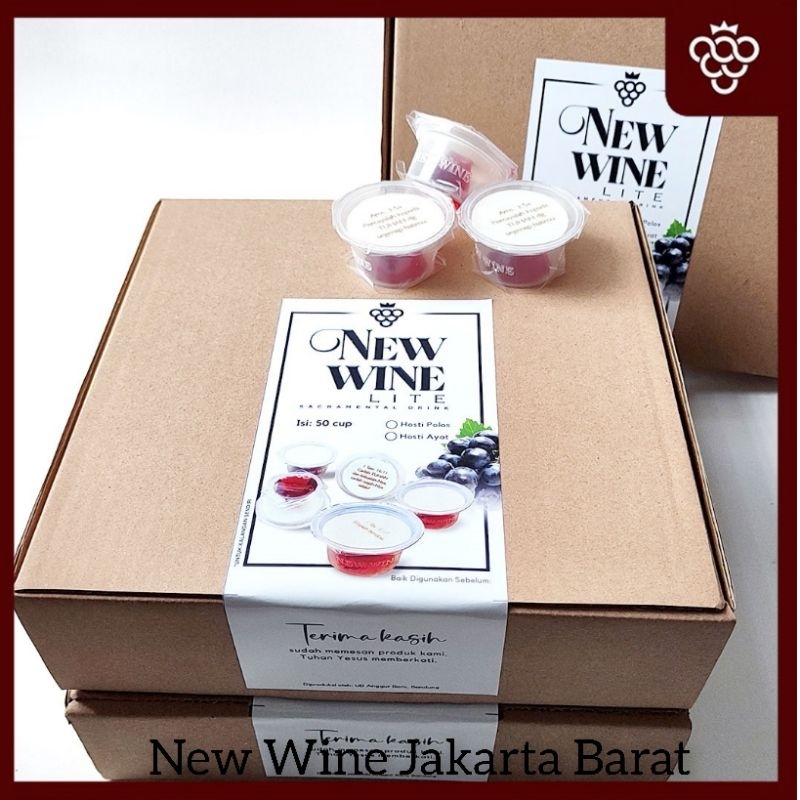 

Paket Ekslusif Perjamuan Kudus Lite + Hosti Ayat Besar - Isi 50