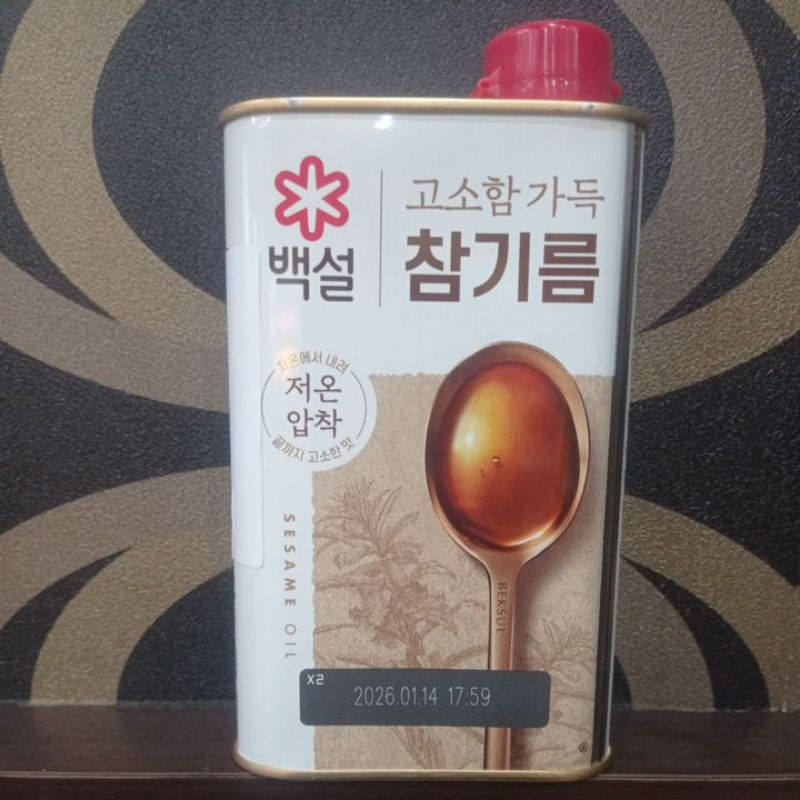 

Beksul sesame oil 500ml 100% minyak wijen