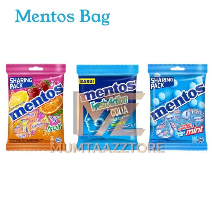 

☘️MUMTAAZZTORE☘️ PERMEN MENTOS ROLL MENTOS BAG BIGBABOL STIK