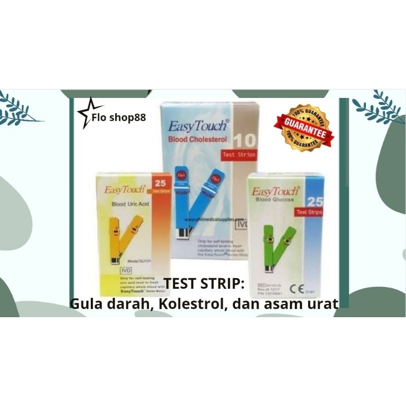 A - EASY TOUCH GULA DARAH BOX / EASY TOUCH / EASY TOUCH KOLESTROL / EASY TOUCH ASAM URAT / EASY TOUC