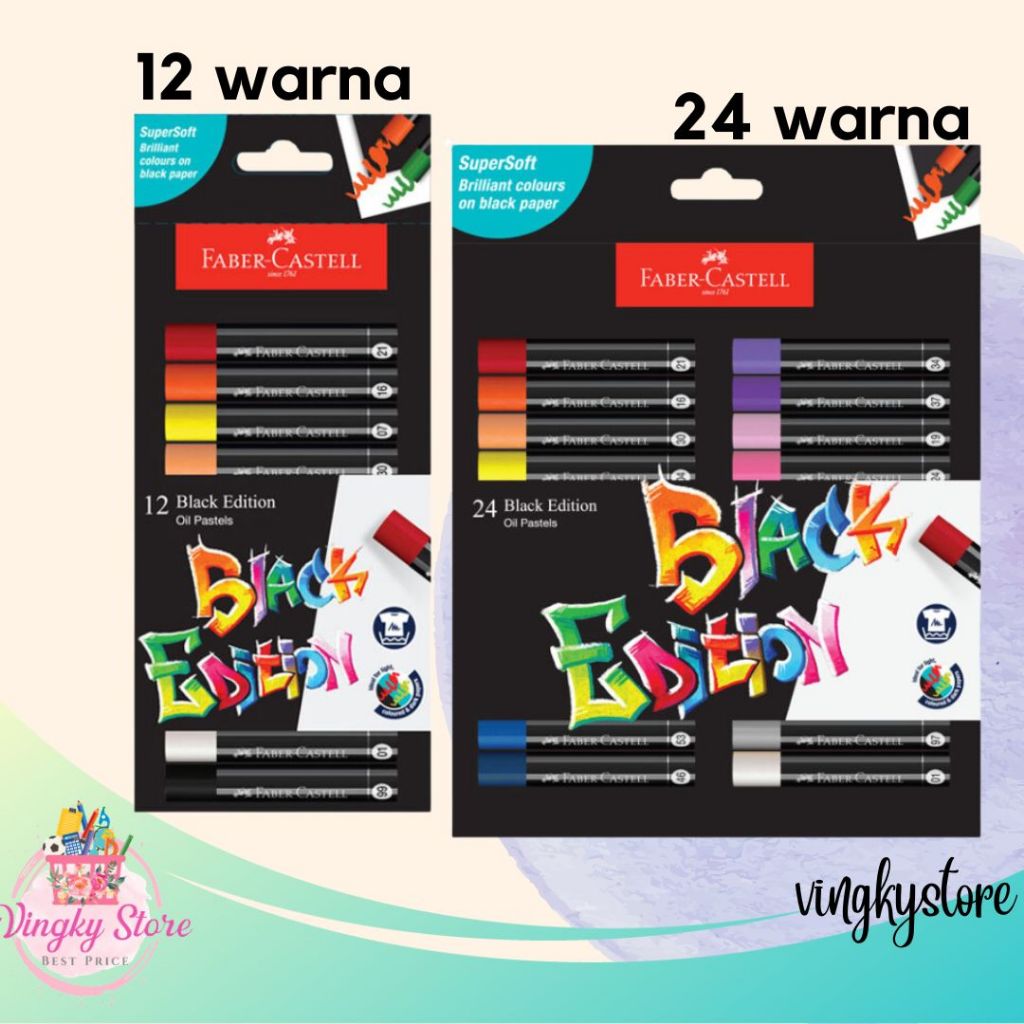 

Crayon / Krayon Black Edition Oil Pastel Series Faber Castell