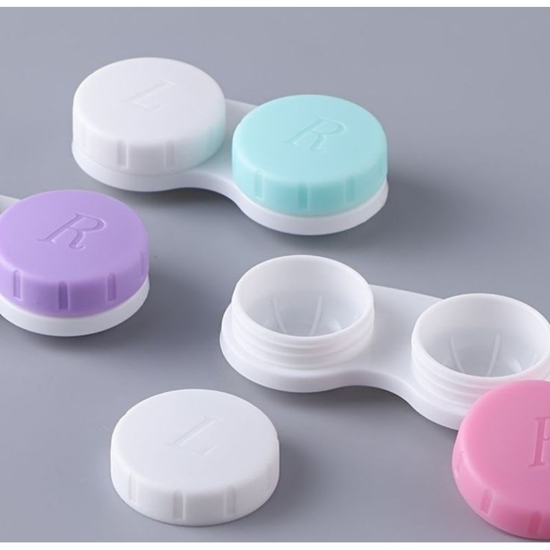 wadah softlens / penjepit softlens basic / wadah dan penjepit / aksesoris softlens / jepitan softlen
