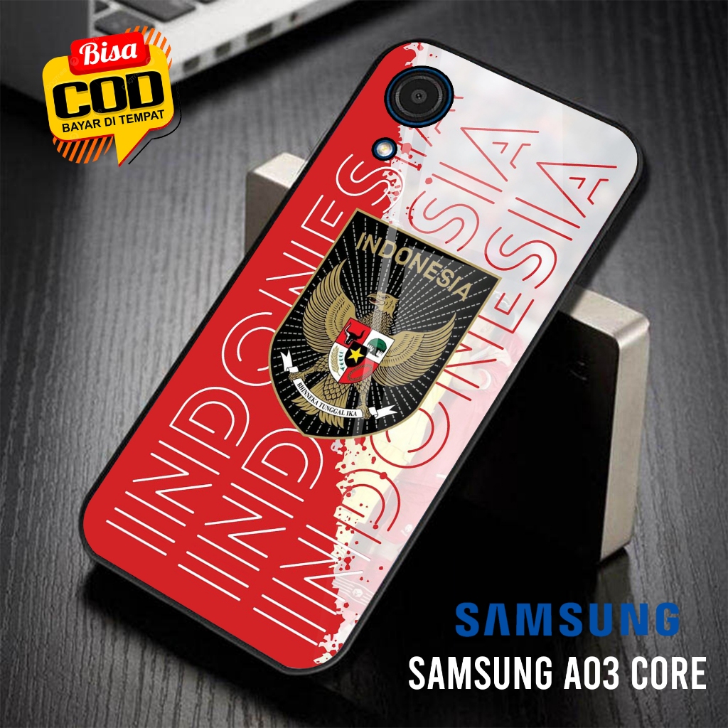 Toly case, Case Hp SAMSUNG A03 CORE Kesing Hp hardcase HP Fashion kartun TIMNAS mix lucu2 Softcase H