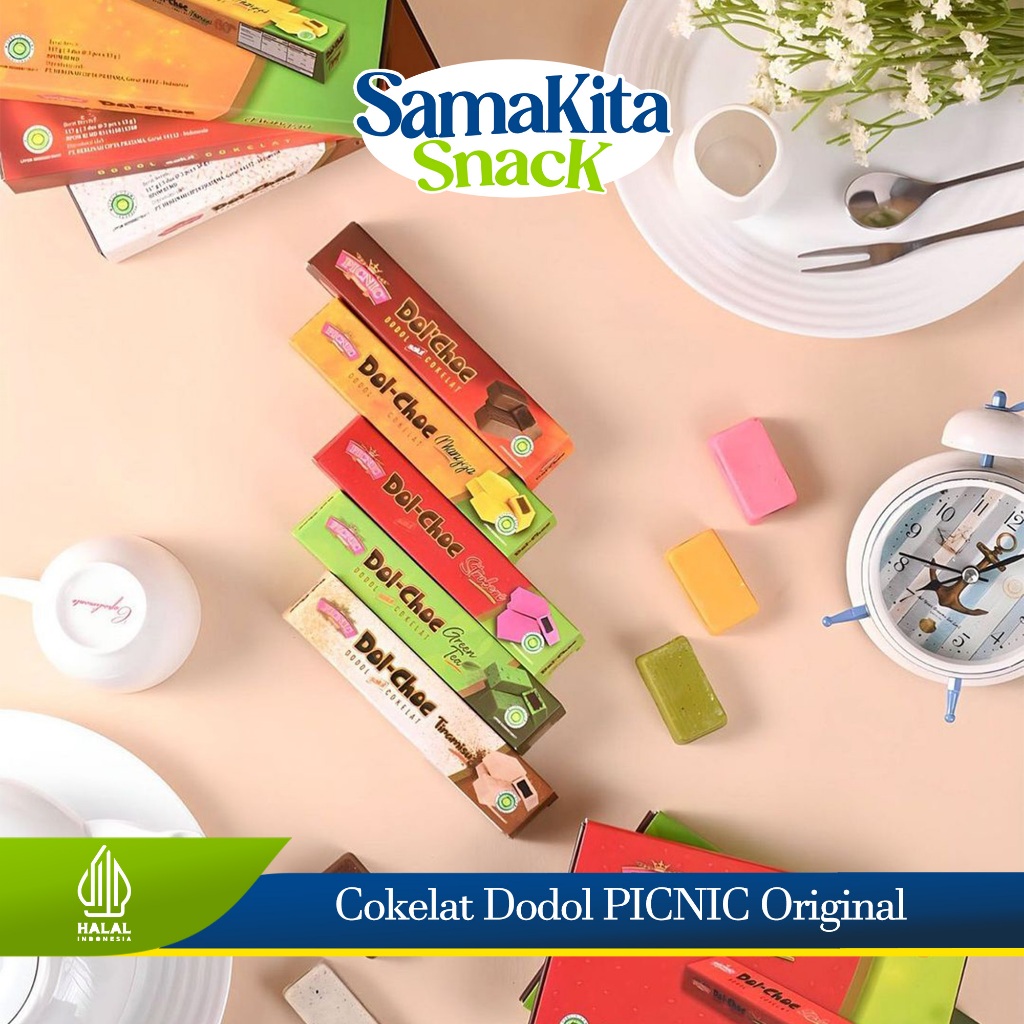 

Coklat Dodol Asli Garut Murah Berkualitas Original Premium - PICNIC DolChoc Salut Coklat 117g