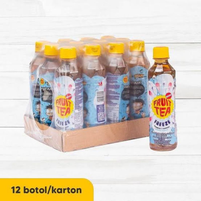 fruit tea 350 ml 1 dus isi 12 botol