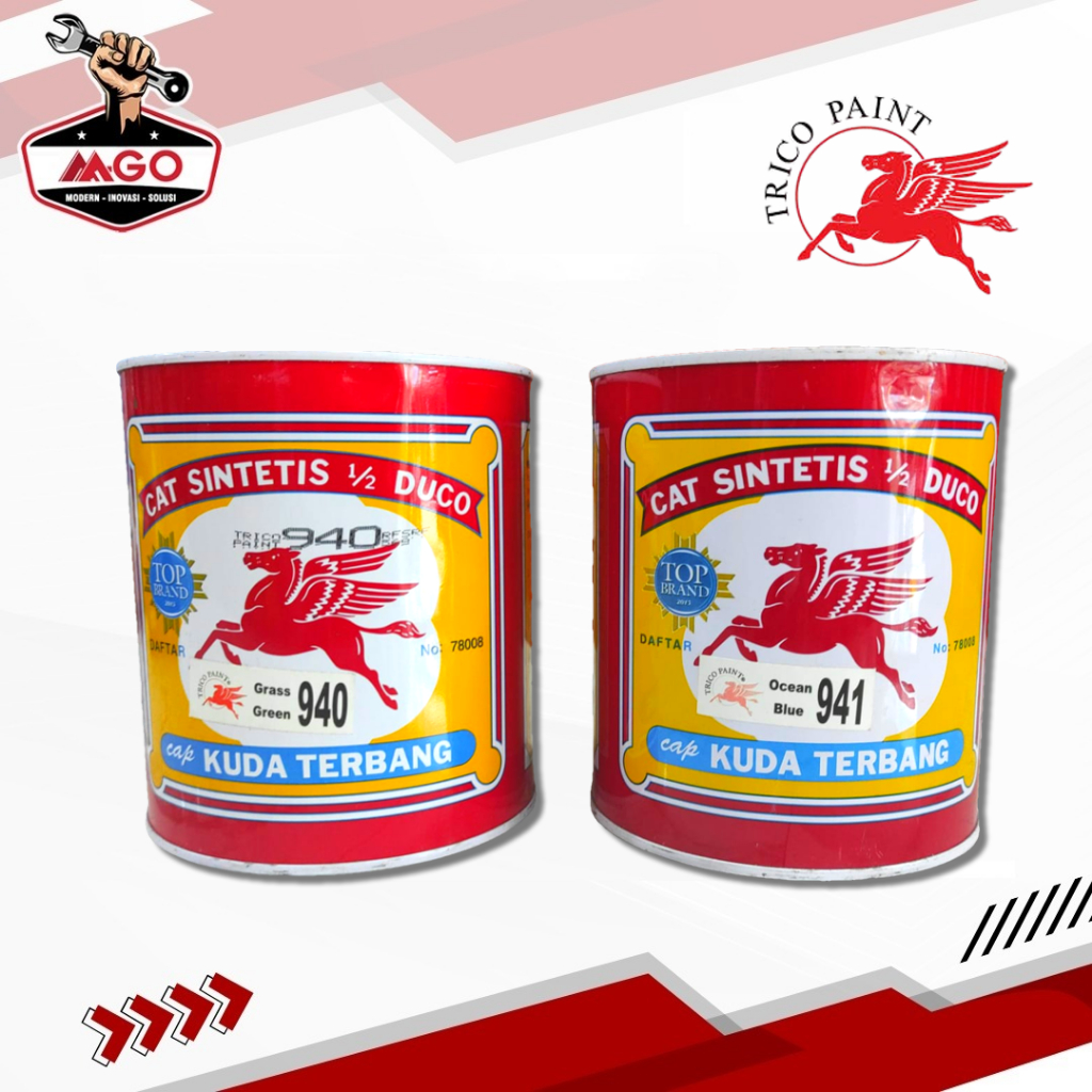 

Kuda Terbang Cat Minyak 0,8KG / 1 Kg TRICO PAINT