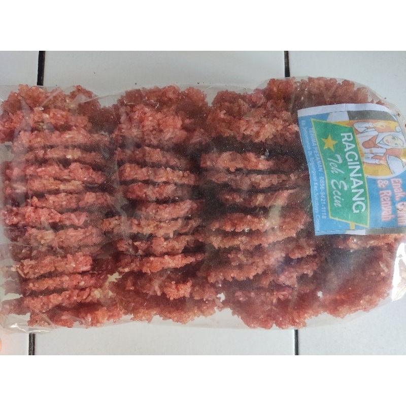 

rengginang mentah ketan khas cianjur isi 25 pcs