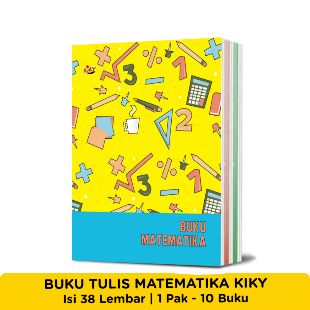 

Buku tulis Matematika KIKY 38 lembar (1 buku)