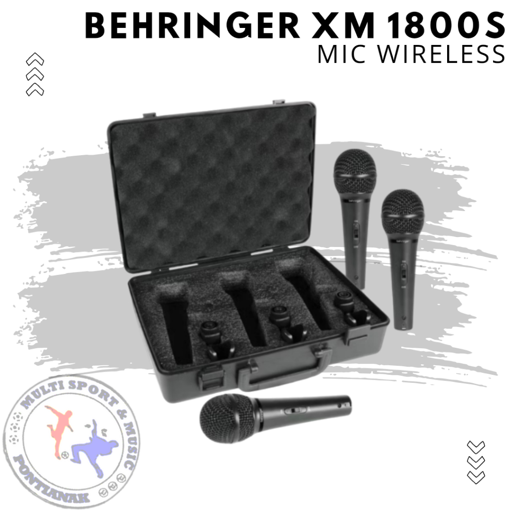 Mic Wireless Behringer XM 1800S