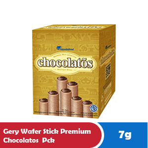 

Gery Chocolatos Wafer Cokelat Stick 1 BOX Isi 24 pcs