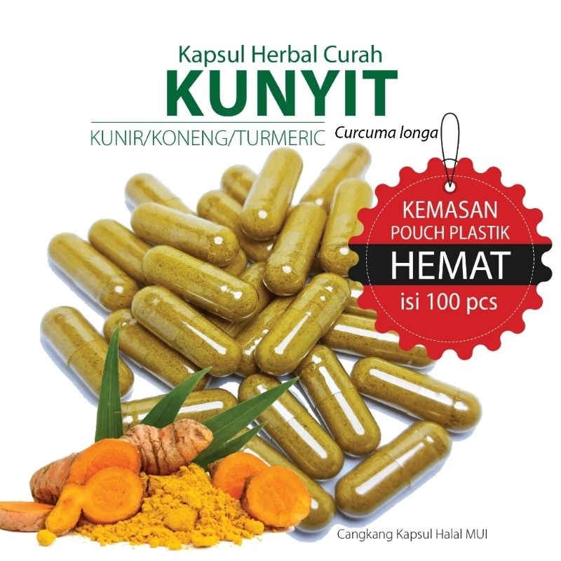 

Kunyit 100% murni, herbal
