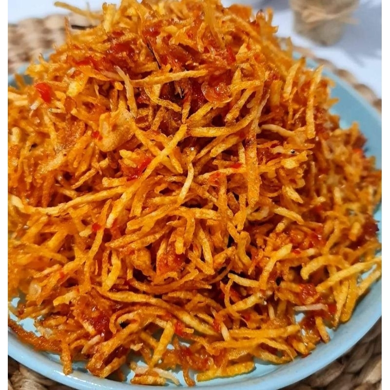 

Termurah Kentang Mustofa 1kg | Kering Kentang Balado 1kg Pedas Manis