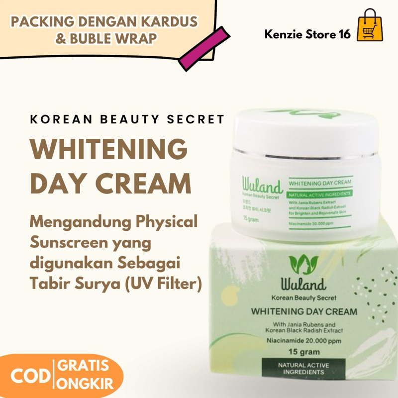 LAST STOCK Day Cream Whitening by Wuland Skincare WulandSkin
