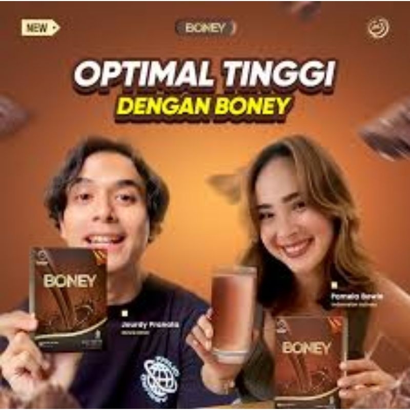 

Susu Boney - Peninggi Badan Terbaik 100% Original/ Capai Tinggi Impian Dengan Boney BPOM APROVED