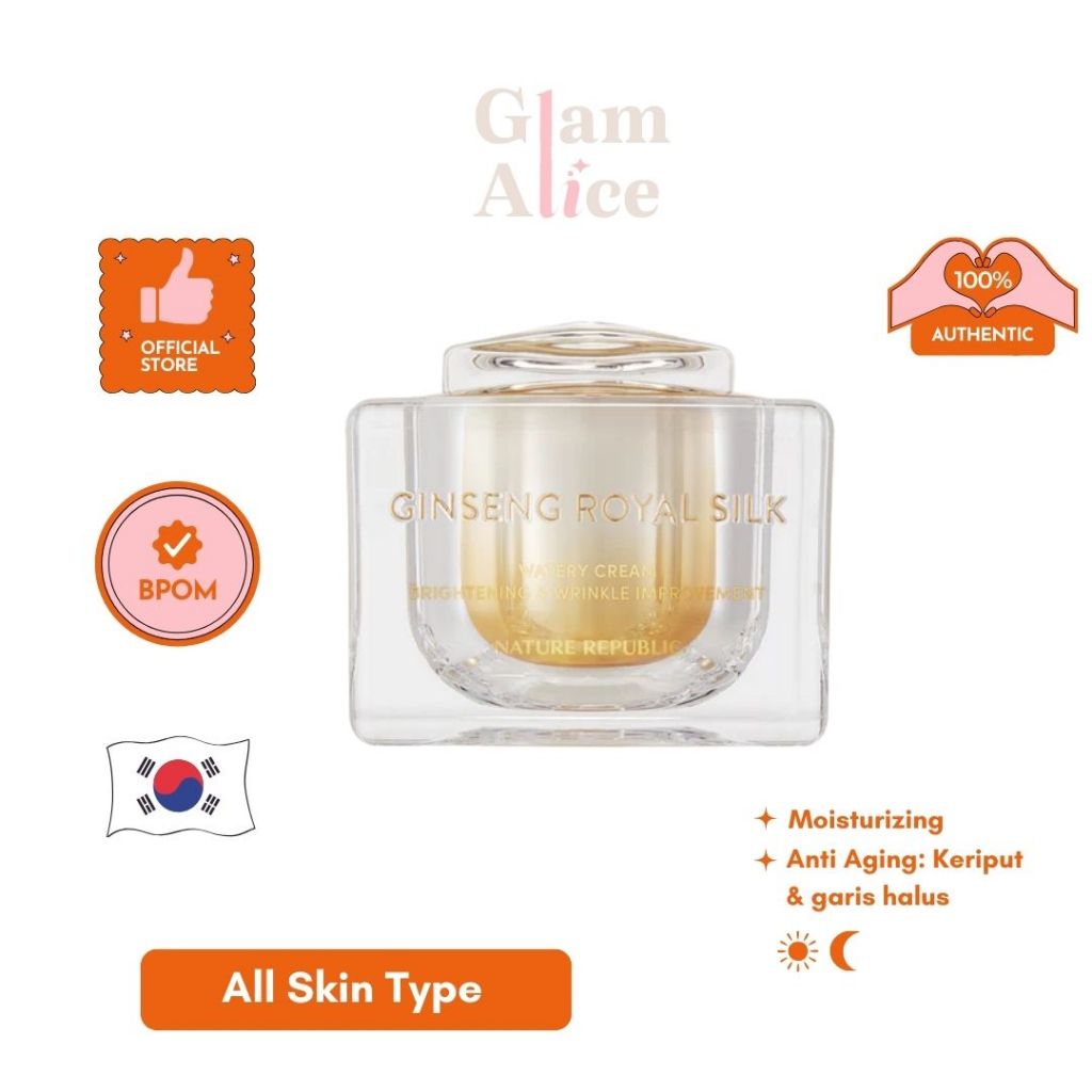 NATURE REPUBLIC Ginseng Royal Silk Watery Cream