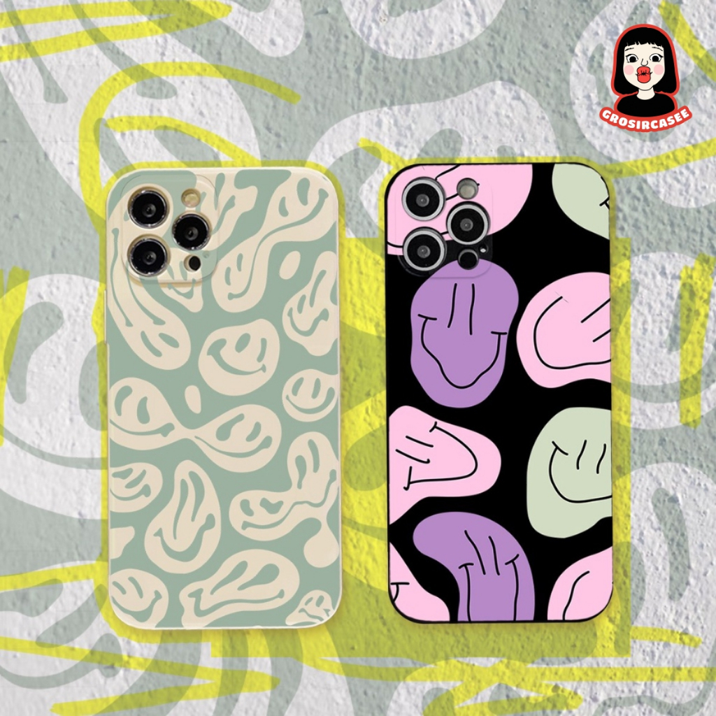 Happy Smile PRINTING LENS PROTECTOR case realme c65 9i c55 c53 c33 10 4g 7 c30 C31 5 5i pro 6 7i c17
