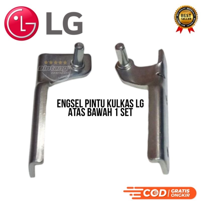 Engsel Pintu Kulkas LG Original 1 Set Engsel Pintu Kulkas LG Atas dan Bawah Original