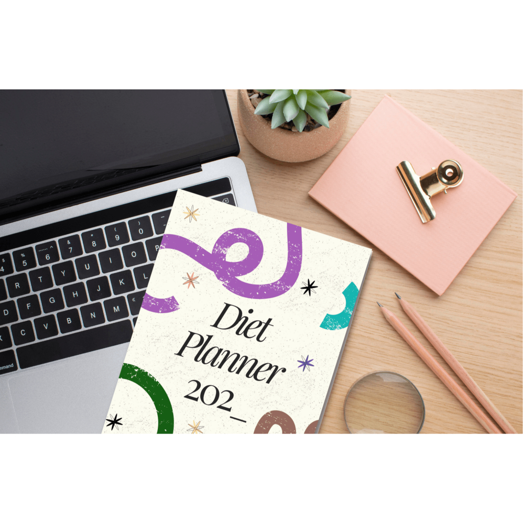 

Digital Diet Planner | PDF A4 & A5 | 12 Months | Printables