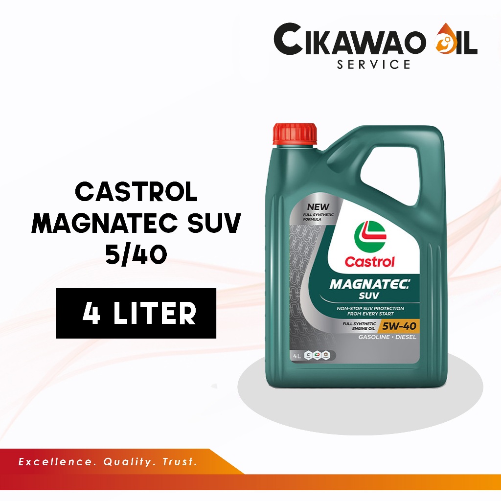 Oli Mobil Castrol Magnatec SUV 5W-40 4L