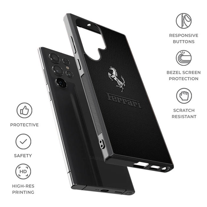 Casing Hardcase Custom Samsung Galaxy S26 S25 S24 S23 S22 S21 S20 S10 S9 S8 S7 Plus Ultra FE Edge Li