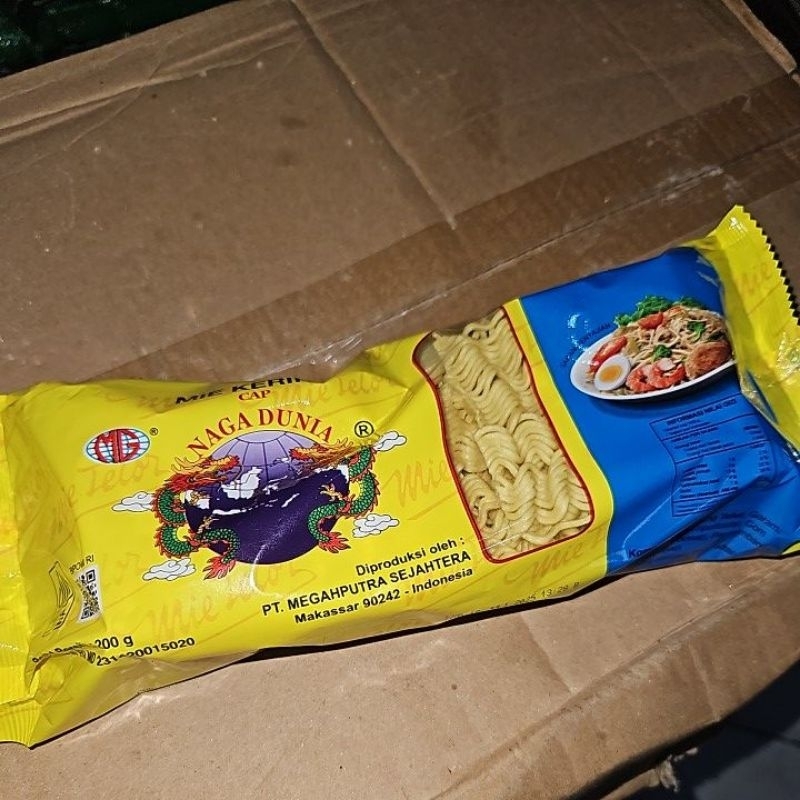 

NAGA DUNIA Mie Kering/Mie Telor 200gr