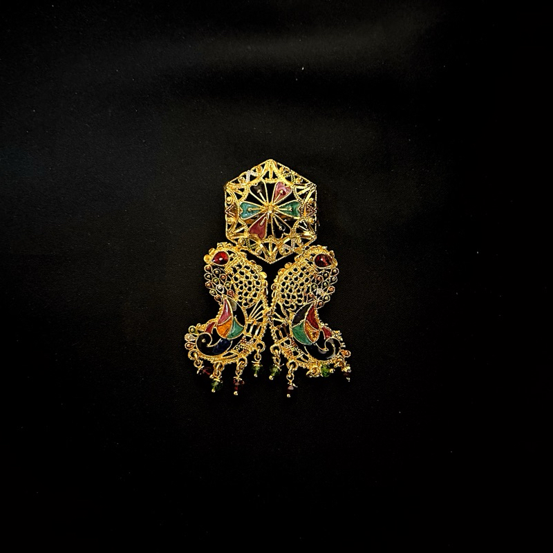 Paseris - Bros Dubai Lapis Emas Wanita Merak