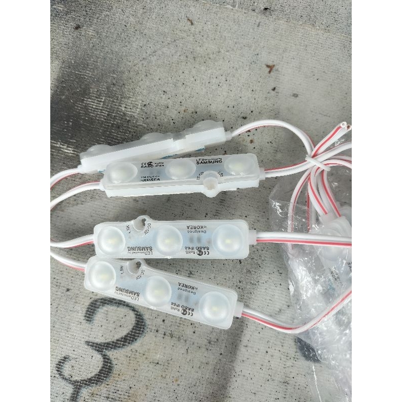 LED MODULE SAMSUNG SASO 3 Mata,LED samsung Ip68,white 10000K