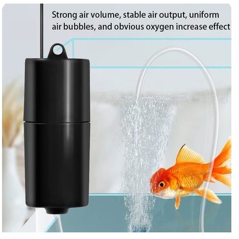 USB Aerator Mini Portable Pompa Aquarium Pompa Gelembung Aerator fish tank oxygenator usb Ikan Airat
