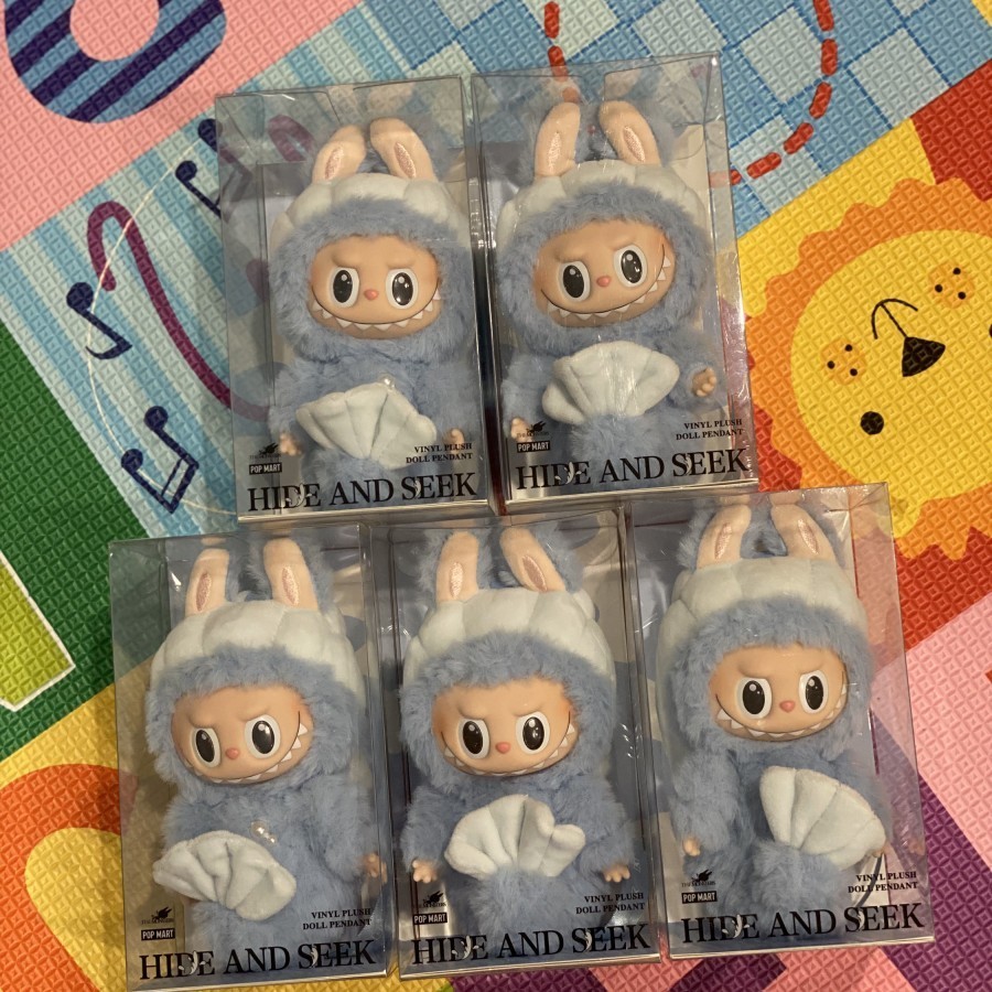 Popmart Labubu Merlion Hide and Seek Singapore Exclusive