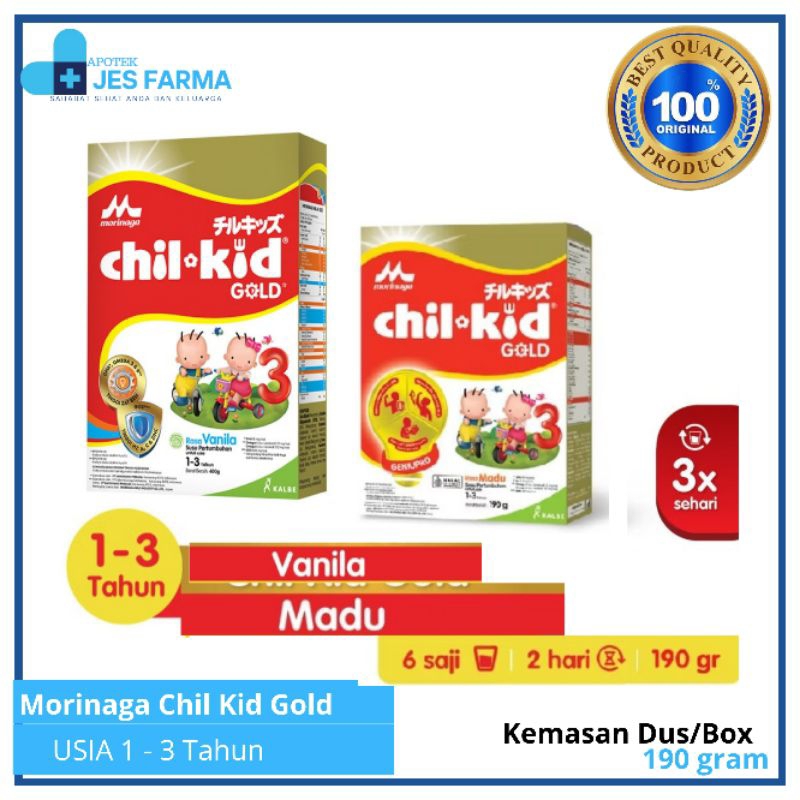 

Morinaga Chil-Kid 3 Gold 190 gram