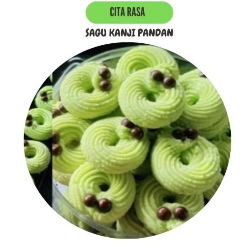 

SAGU KANJI PANDAN TOPLES TABUNG/KILOAN