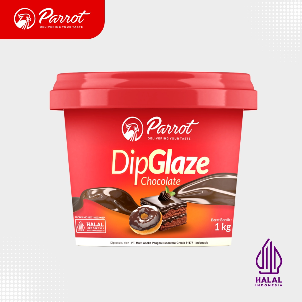 

PARROT DIP GLAZE CHOCOLATE Cokelat DipGlaze