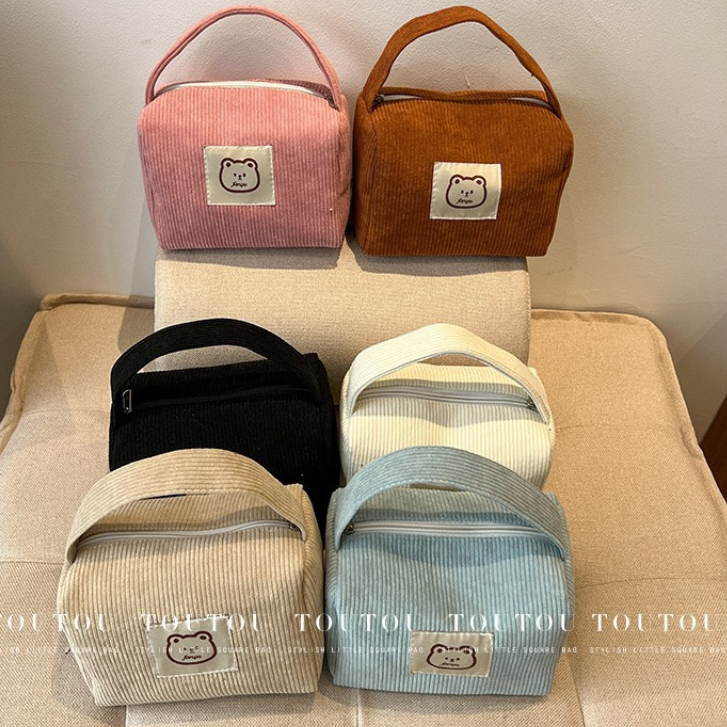 Beruang Lucu Tas Make Up/ Pouch Make Up Pouch Multifungsi/Pouch Mini Lucu Puffy Gina Pouch Makeup/ W