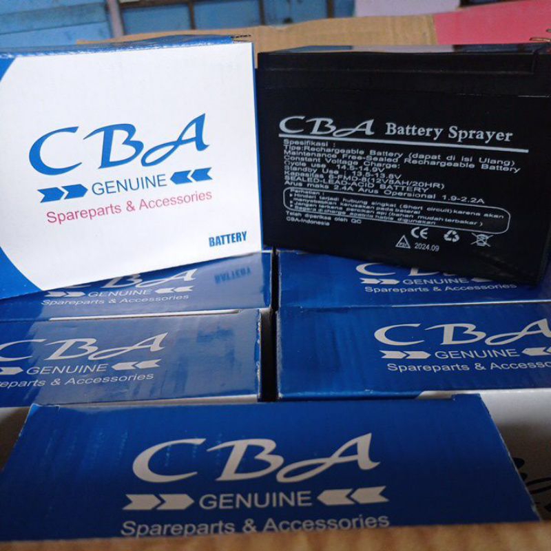 Aki Sprayer Elektrik CBA 12V 8Ah Original | Aki Tangki Semprot Elektrik | Accu Sprayer 12V