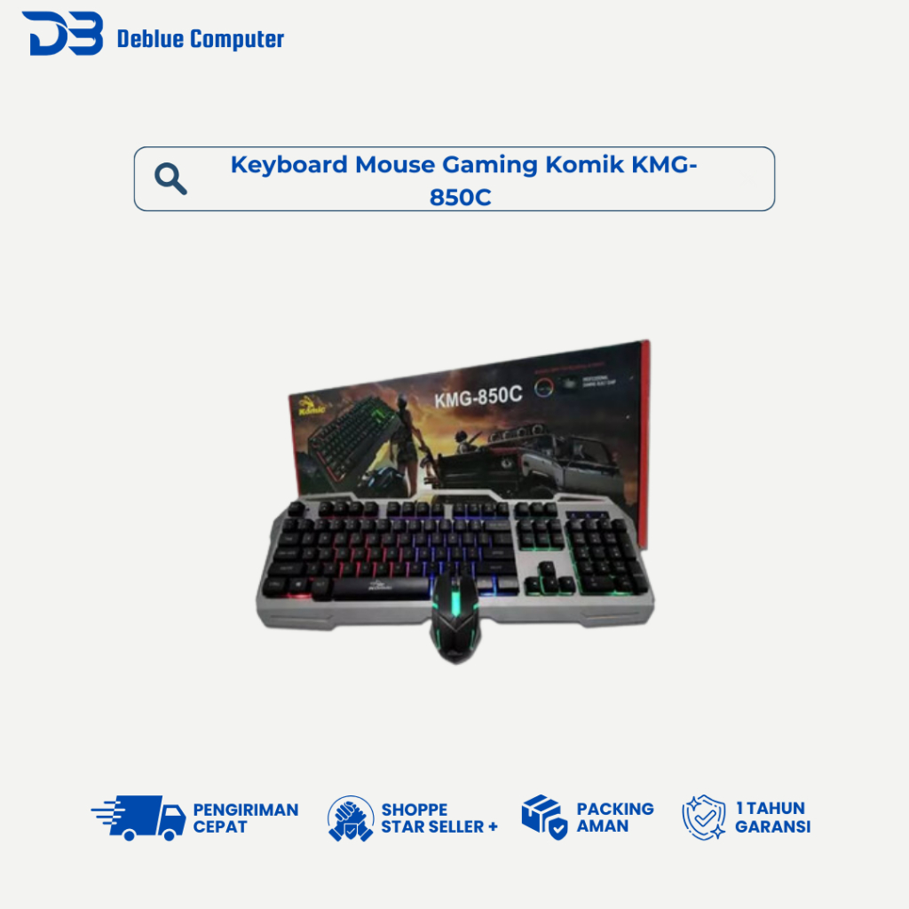 Keyboard Mouse Gaming Komic KMG-850C