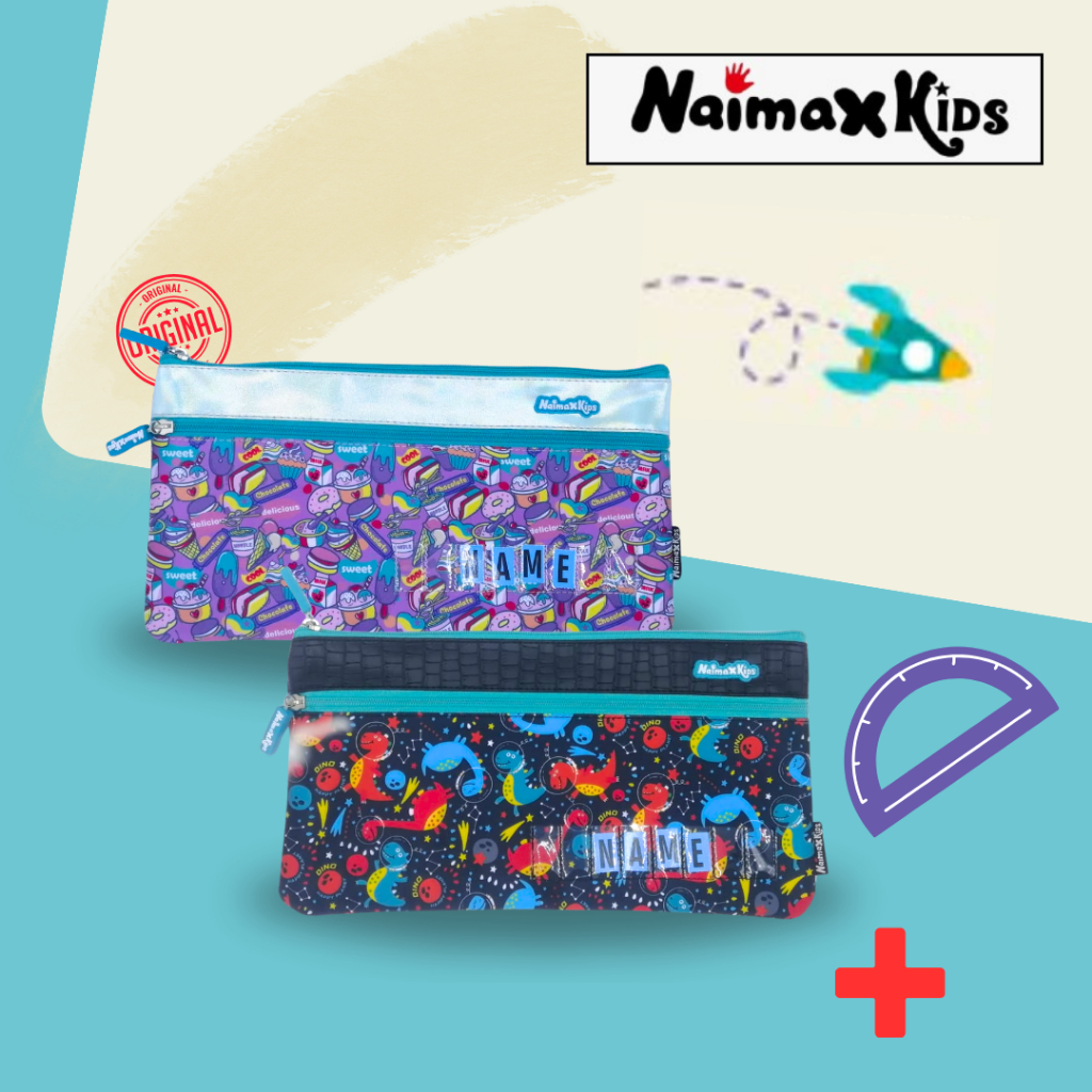 

Naimax Kids Pencil Case Hardtop Jumbo Laki Laki Perempuan