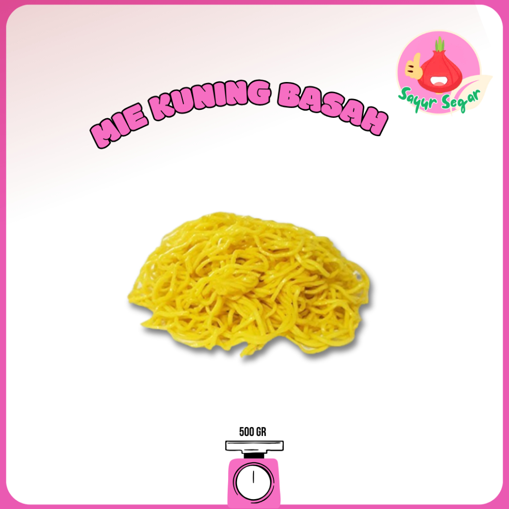 

Sayur Segar - Mie Kuning Basah/Yellow Mie 500 gr