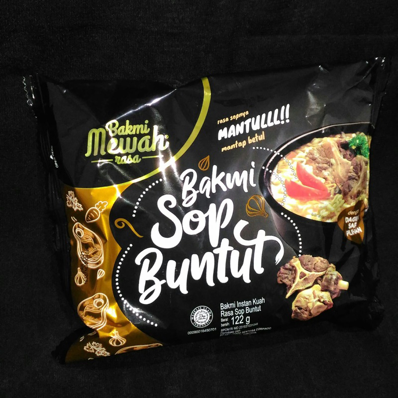 

BAKMI MEWAH MI INSTAN KUAH RASA SOP BUNTUT