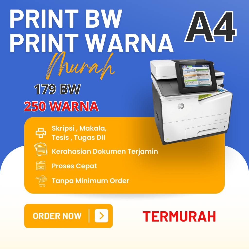 

JASA PRINT MURAH DEPOK HVS 80 GSM DAN 70 GSM / CETAK HVS A4 / MAKALA / SKRIPSI / DOKUMEN