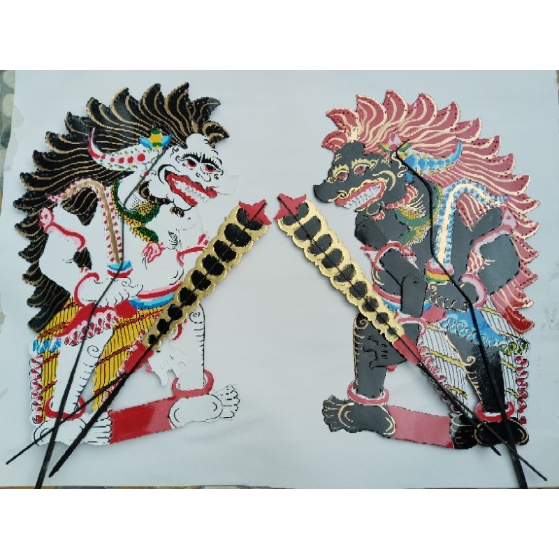 wayang kertas 2 buto amral 2 Gada