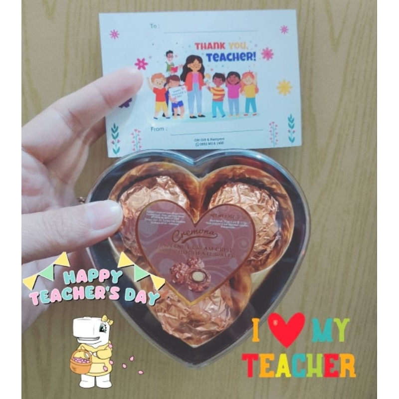 

KADO HARI GURU HAMPERS TEACHERS DAY COKLAT & KARTU UCAPAN TEACHER DAY