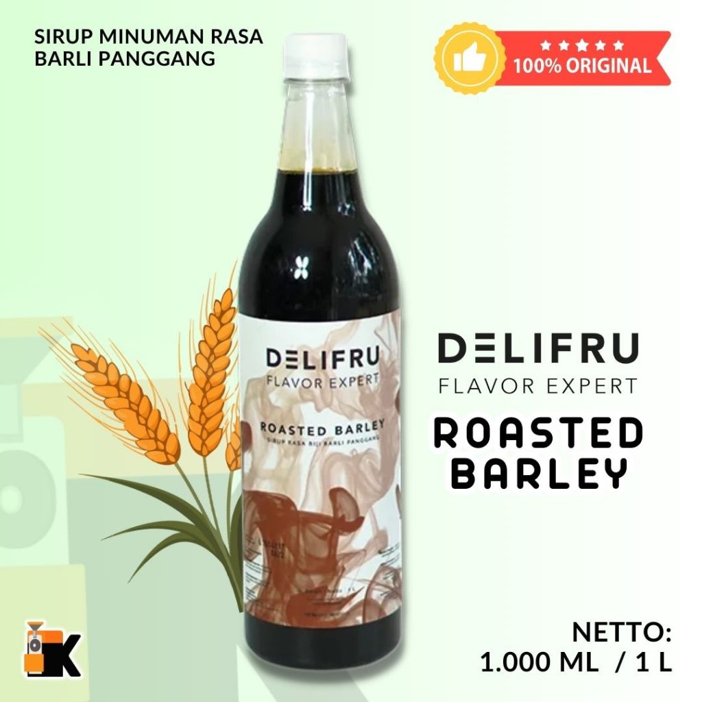 

Kieta Roastery - Syrup Delifru Roasted Barley 1000ml