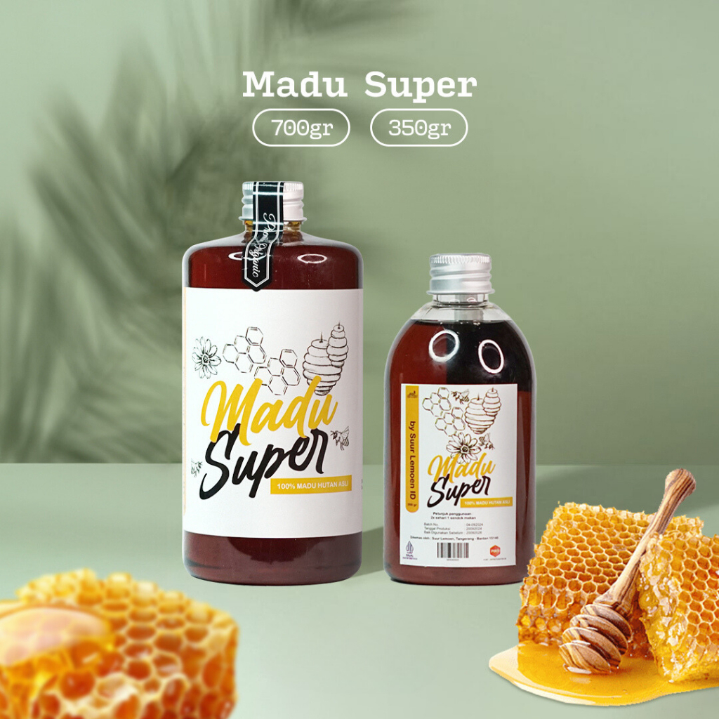 

Madu Murni Multiflora Super 350gr 700gr by Suur Lemoen