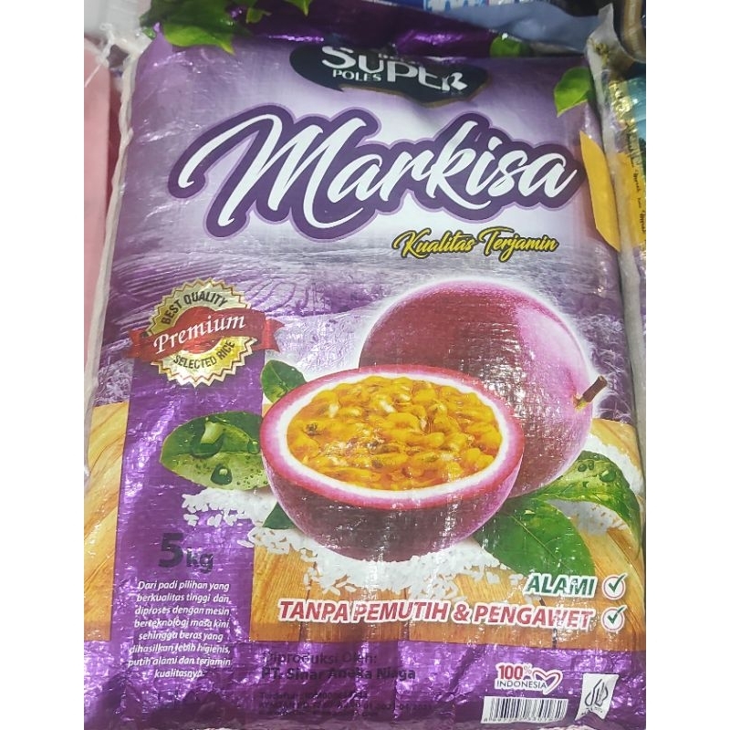 

Beras cap Markisa 5kg et