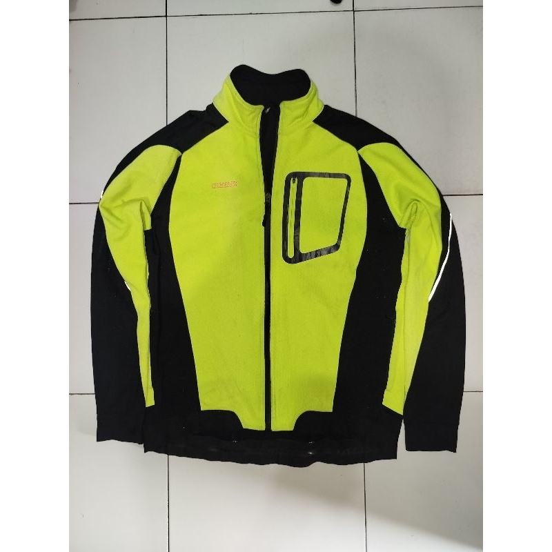 JAKET BERSEPEDAH ELFAMA WINDBREAKER SIZE XL