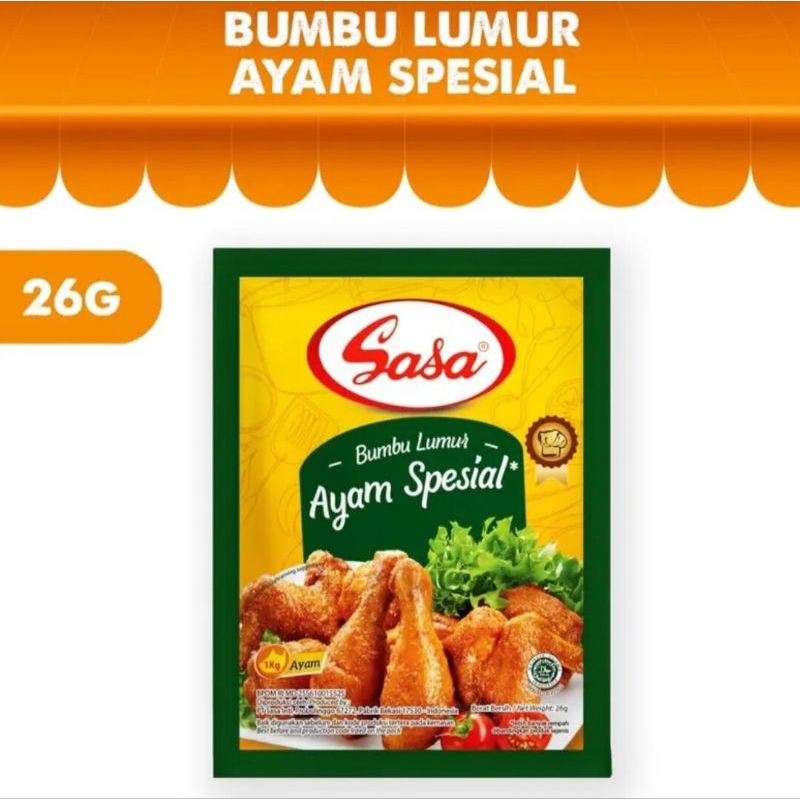 

Sasa Bumbu Lumur Ayam Spesial 26gr